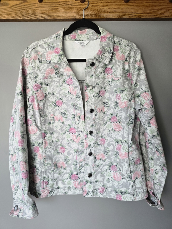 Northern Reflections Jackets & Blazers - Stunning All-over Floral Jean Jacket. Vintage 90's Style. Nearly New.